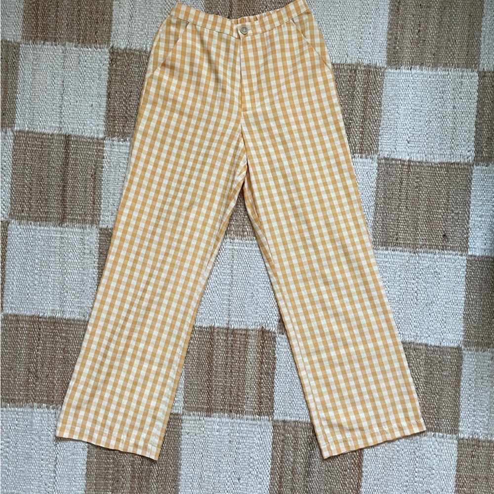 Find Me Now Spring gingham pants